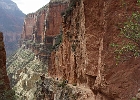 Exiting the North Rim - Sally & Hugh