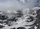 Clouds moving over Nisqually Glacier...