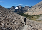 Siyeh Pass trail, returning to the hanging valley.