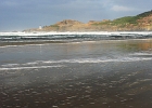 Yaquina Head Lighthouse from Agate Beach near Newport, Oregon.