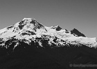 CHURCH MOUNTAIN HIKE. Mt. Baker, the Black Buttes (Colfax, LIncoln Peaks) Heliotrope Ridge near the summit of 6315-ft Church Mtn.