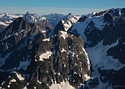 More North Cascade peaks, SSW of Sahale.