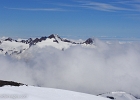 Looking west at the Sisters Range and the Olympic Peninsula far distant (Bellingham between).