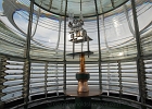 Inside the original 1873 Fresnel lens elements.
