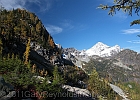 Only a 45-min hike to get to Heather Pass, with views of Lewis lake and Black Peak (8970-ft).