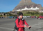 Opening picture must be of My Sweetie.  Logan Pass on a chilly morning, with a hint of forest fire smoke in the air...
