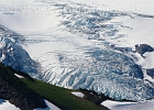 Coleman Glacier icefall from the end of Chowder Ridge.