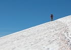 Yvonne continues on above 6000-ft, rounding the backside of Coleman Pinnacle.