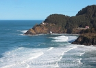 Heceta Head on a crystal clear morning.