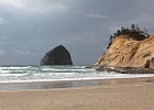Haystack Rock at Cape Kiwanda. Pacific City, OR.
