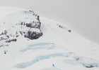 Still some rope teams heading to the summit late morning. These folks are just above 10,000'.