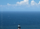 Another one of the Yaquina Light from up on Salal Hill.